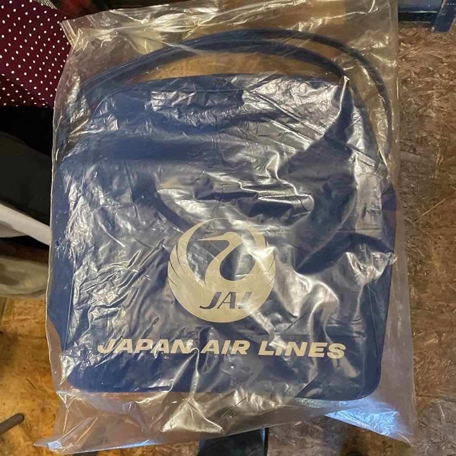 日本航空 JAL ビンテージ ショルダーバッグ 日本製 日航商事 Yahoo!オークション - A 昭和レトロ JAL ショルダーバッグ 2点